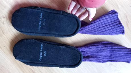 Papuče, ponožky, 35