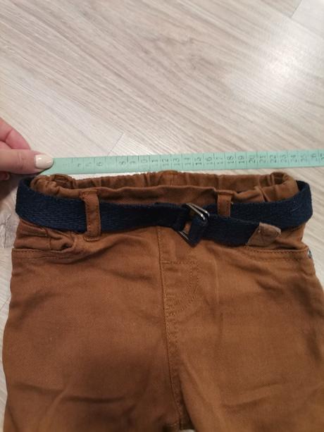 Chlapčenske hnedé nohavice, h&m,74