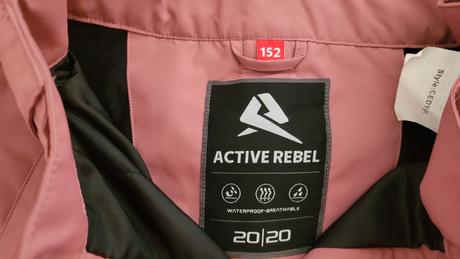 Lyžiarske nohavice active rebel  č. 146/152 dievče, 152