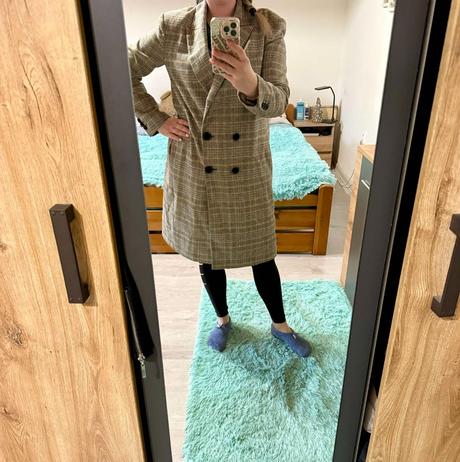 Zara original damsky stylovy kabat, zara,l