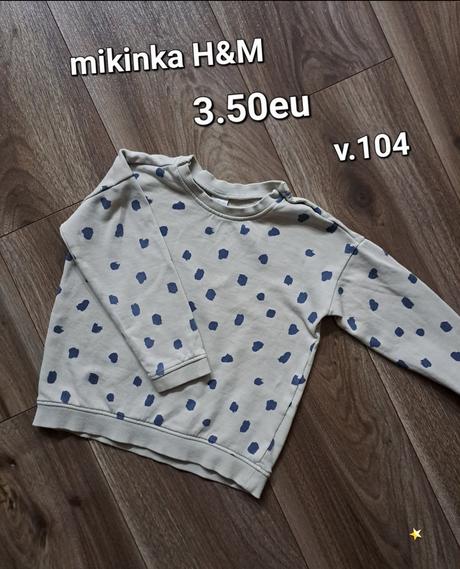 Mikinka h&m, h&m,104