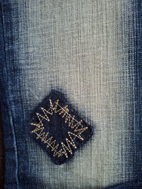 Dámske tmavosvetlé modré  rifle., success,38