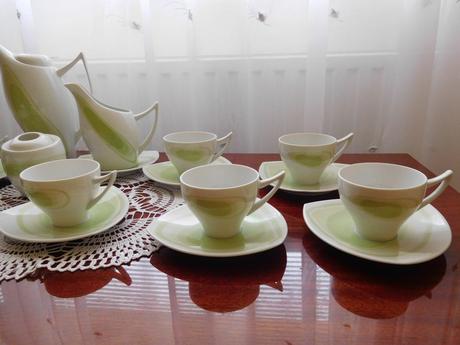 Porcelánová sada kávičková / čajíková-nová,