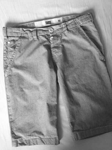 Fabric prúžkované kraťasy vel.32/m, m