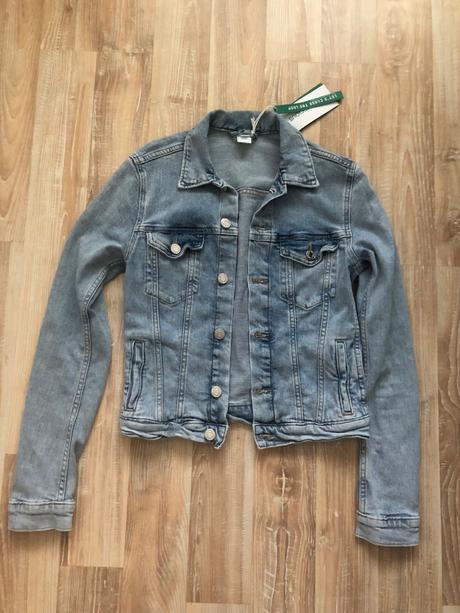 Riflová bunda h&m nová, h&m,xs