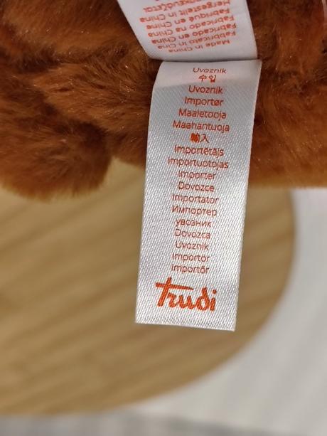 Luxusný macko trudi (bear teo) s visačkami, 0+,