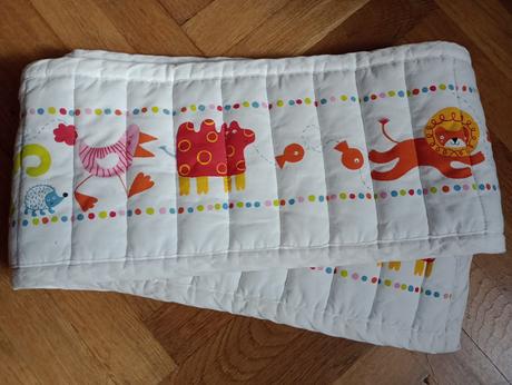 Mantinel na postieľku, šírka (cm): 60,dĺžka (cm): 120