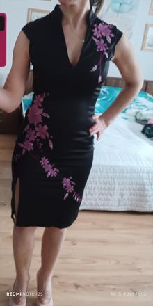 Šaty so stojačikom, jane,m