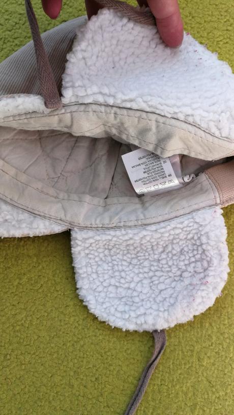 Princess čiapka + ušianka, h&m,98