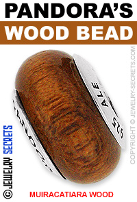 Pandora wood koralka, pandora