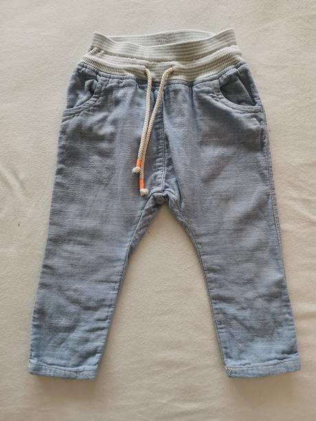 Platené nohavice, h&m,86