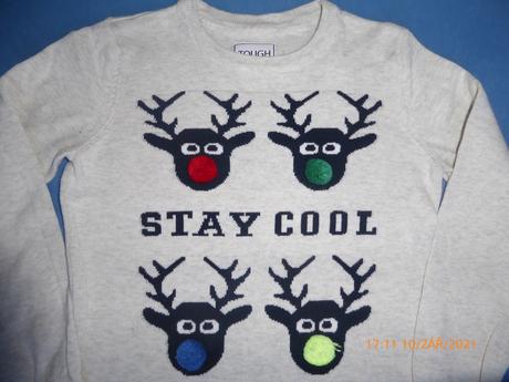 Zimný sobíkovský sveter,elegantný,v.134, h&m,134