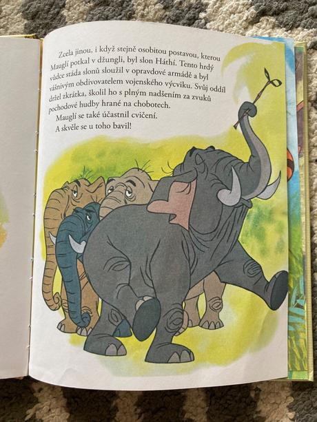 Kniha džunglí zlatá sbírka pohádek, 