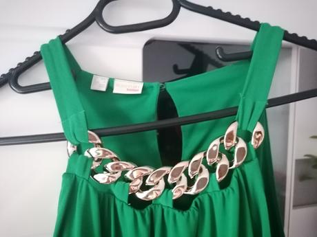 Šaty smaragdovej farby, bonprix,40