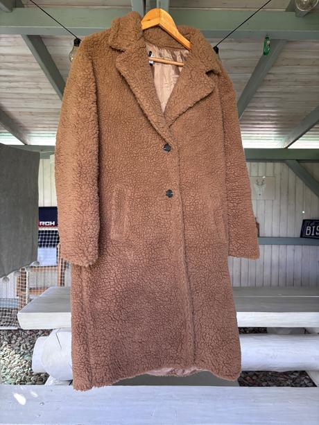 Kabát teddy s/m, s