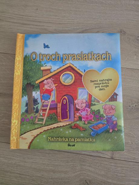 Audio kniha o troch prasiatkach,