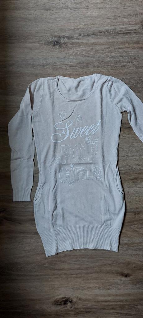 Dlhý sveter a vreckami, xs