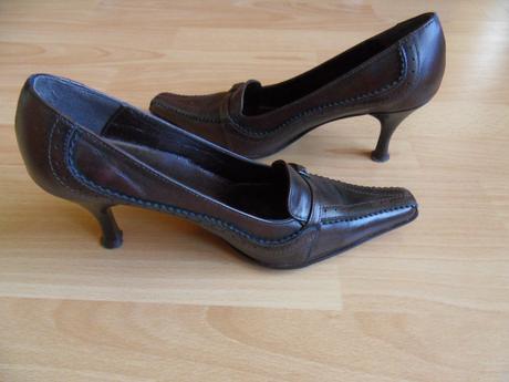 Kožené lodičky hujo, 36