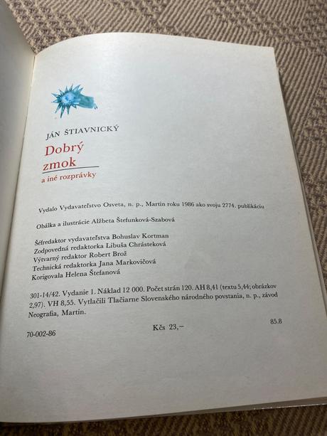 Starý retro krásny dobrý zmok a iné rozprávky,