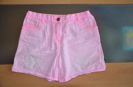 Ružové rifľové kraťasy f&f - v140, f&f,140