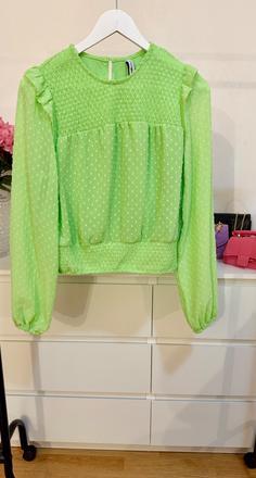 Limetková romantická blúzka fb sister, s