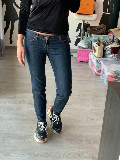 Damske rifle nohavice d&g, 28