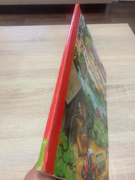 Veľká obrázková kniha na gazdovstve pozorovacia,