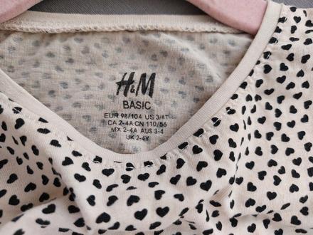 Letná bluzka, h&m,104