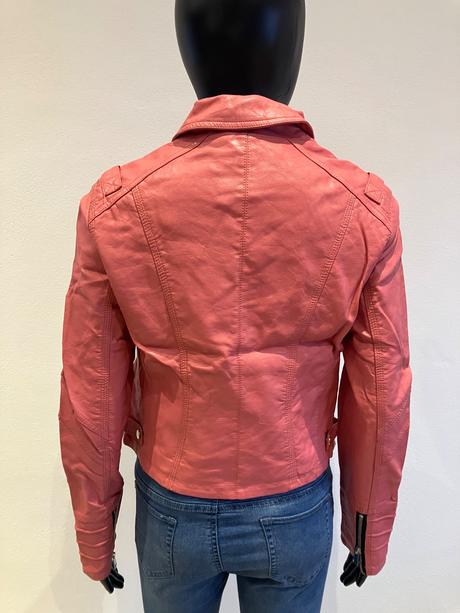 Dámsky koženkový kabát river island (38), river island,m