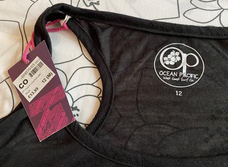 Tenké tielko s potlačou ocean pacifik v. m - 12, ocean pacific,m