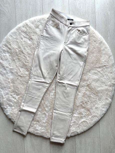 Koženkové nohavice, tezenis,xs