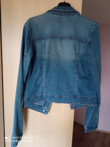 Riflová bunda s poštovným, vero moda,s