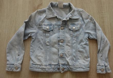 Bunda rifľová, denim,116