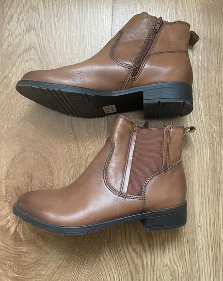 Dámske kožené topánky, baťa,38