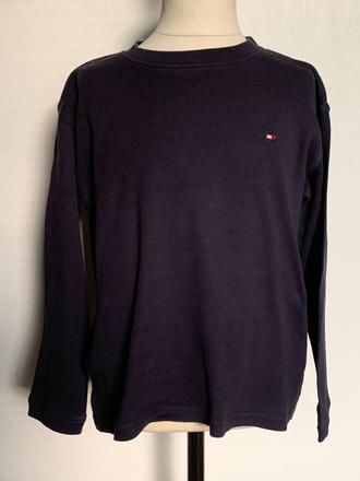 Tommy hilfiger tmavomodré tričko s dlhým rukávom, tommy hilfiger,122