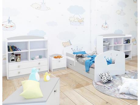 Detská posteľ so zásuvkou 200x90, šírka (cm): 90,dĺžka (cm): 200