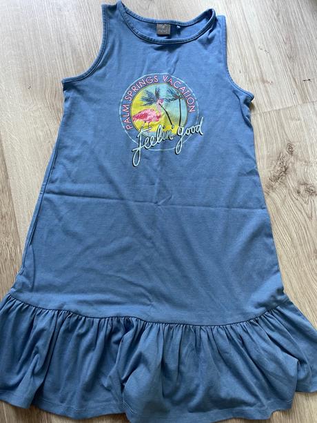 Šaty plameniak letné 8-9 rokov, next,134