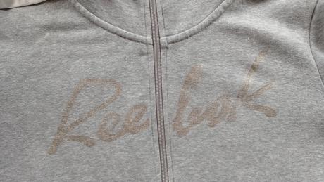 Šedá mikina reebok, reebok,m
