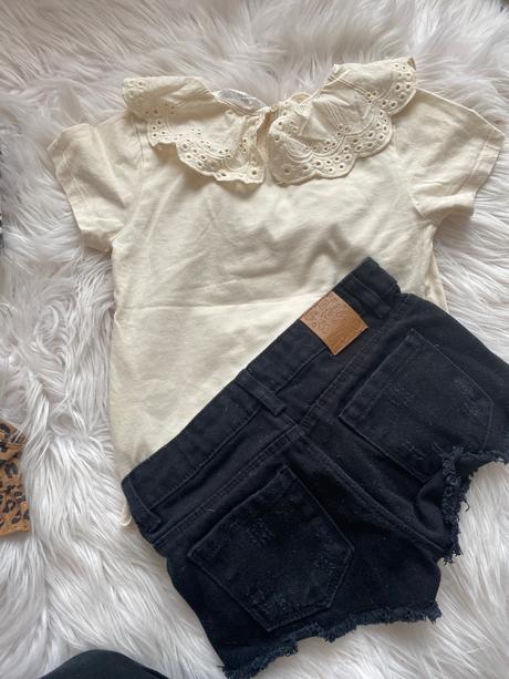 Tričko s vysivkou, h&m,98