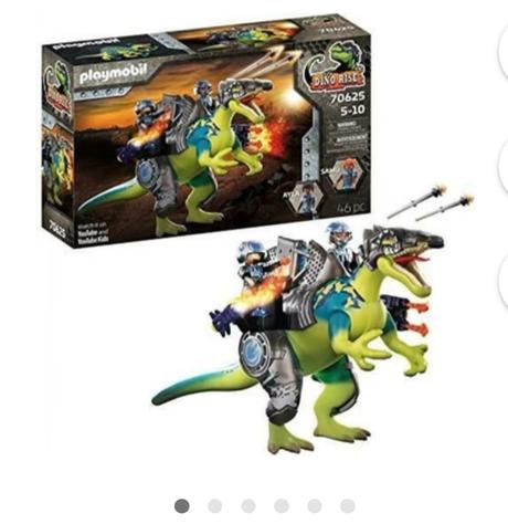 Playmobil spinosaurus dvojitá obranná sila, 