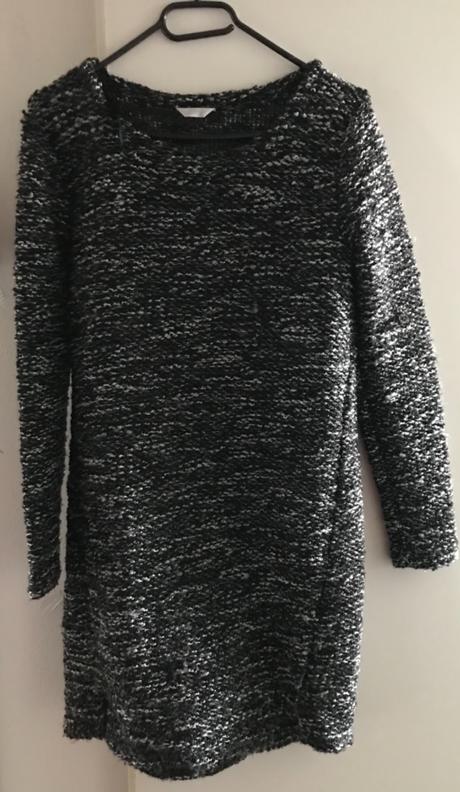 Hrubšie pletené,svetrové šaty alebo dlhší sveter, pepco,38