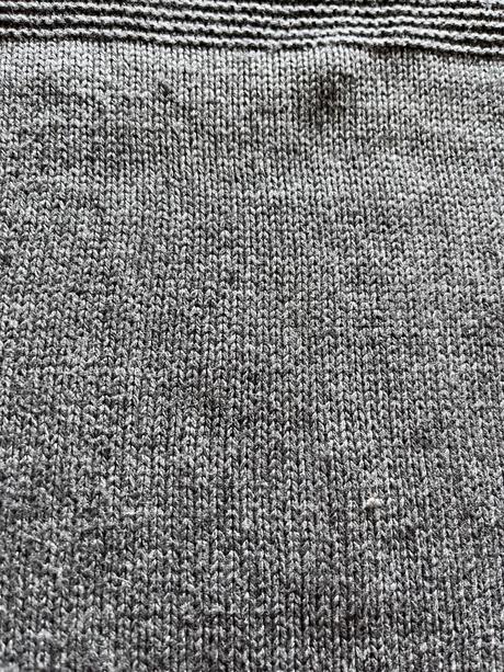 Teplé pleteninové šaty s čipkou a ružami 122/128, h&m,122