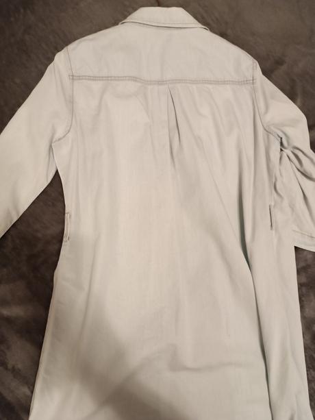 Svetlomodré košeľové šaty - m, m