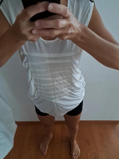 Tričko s ozdobou na ramene xl/xxl, xl