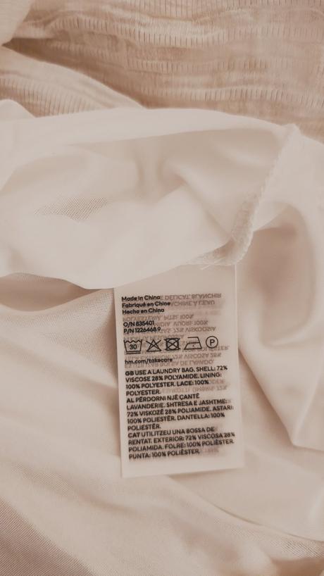 Šaty s výšivkou hm, h&m,l