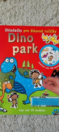 Skladačky pre šikovné ručičky dino park,
