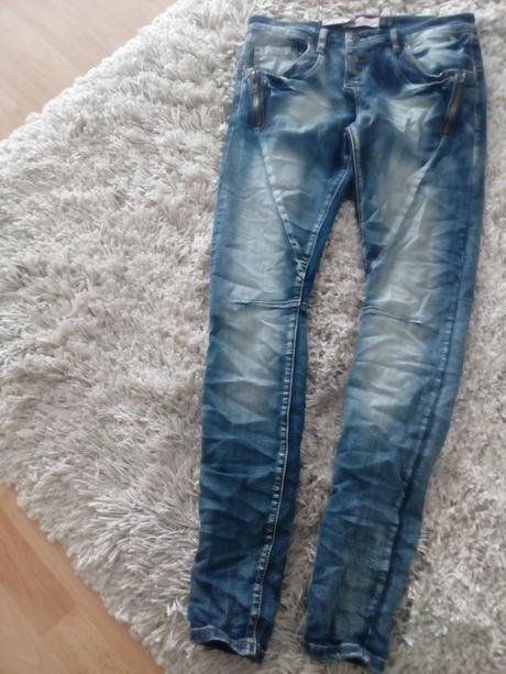 Skinny blue rags, 40