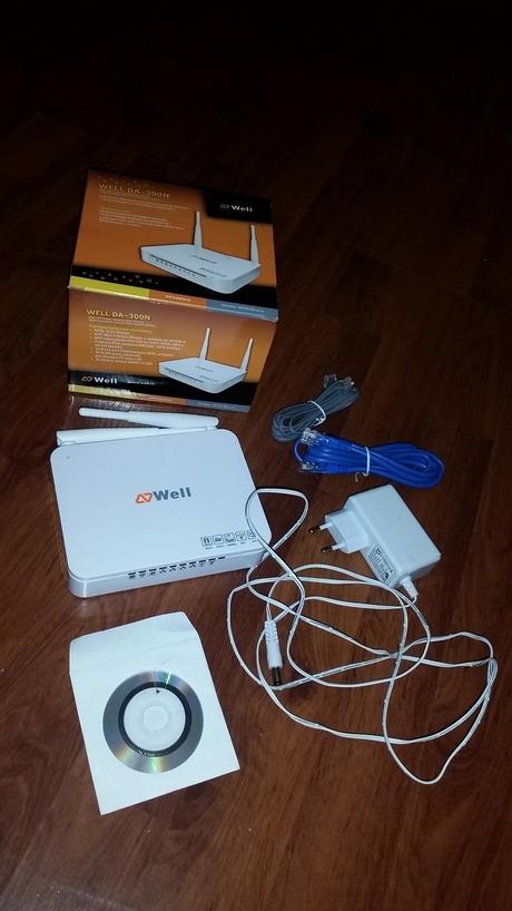 Wifi router well da-300n,