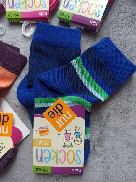 Ponožky, 2 páry, 19-22, 19 / 20 / 21 / 22