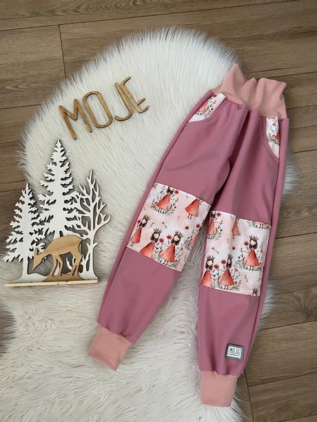 Softshellove nohavice, 92 - 128